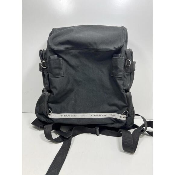 T-Bags Universal Expandable Bag Model TBU200 1 Piece Motorcycle Sissy Bar Bag - Picture 1 of 9